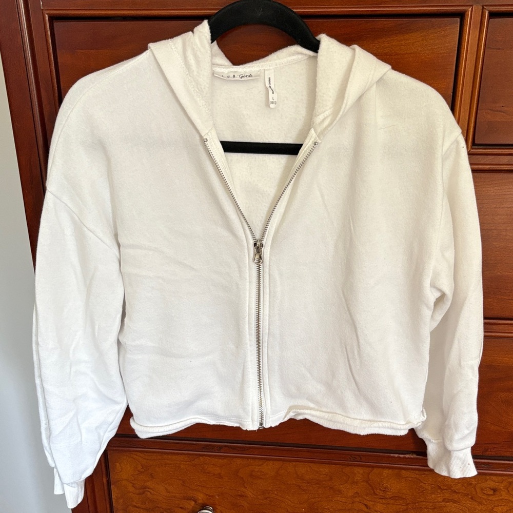 Classic White Kids Hoodie